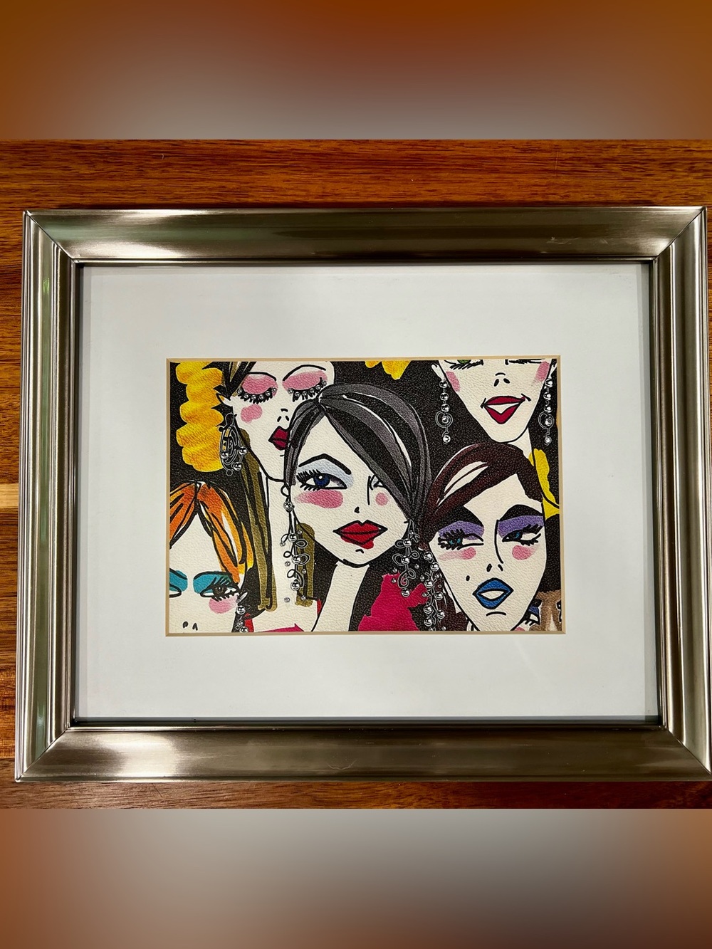Brighton Tom Clancy Fashionista Faces print